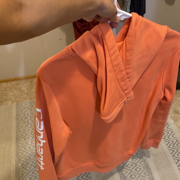 Pink medium carhart hoodie - Picture 2 of 3